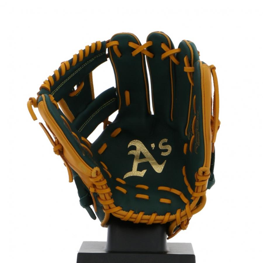 ローリングス　一般軟式ハイパーテックMLB TEAM　アスレチックス　内野手用 ローリングス 一般軟式ハイパーテックMLB TEAM アスレチックス