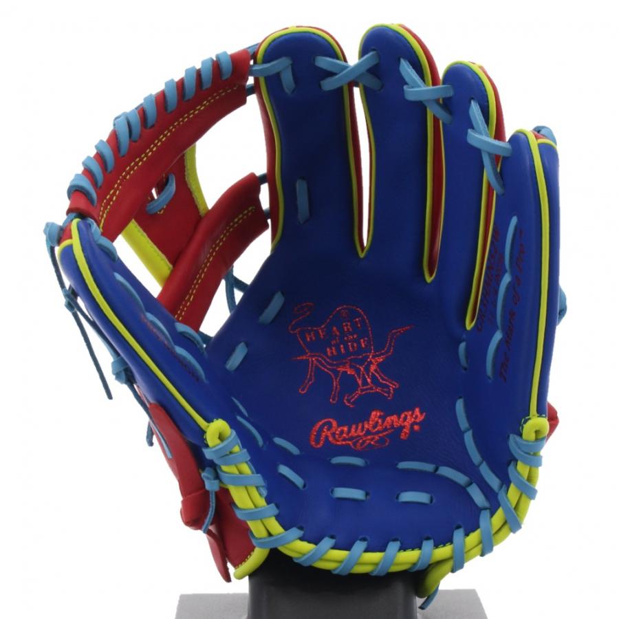 Rawlings 軟式グローブ 右投げ用 青/クリーム Rawlings 軟式グローブ 右投げ用 青/クリーム 【公式通販】