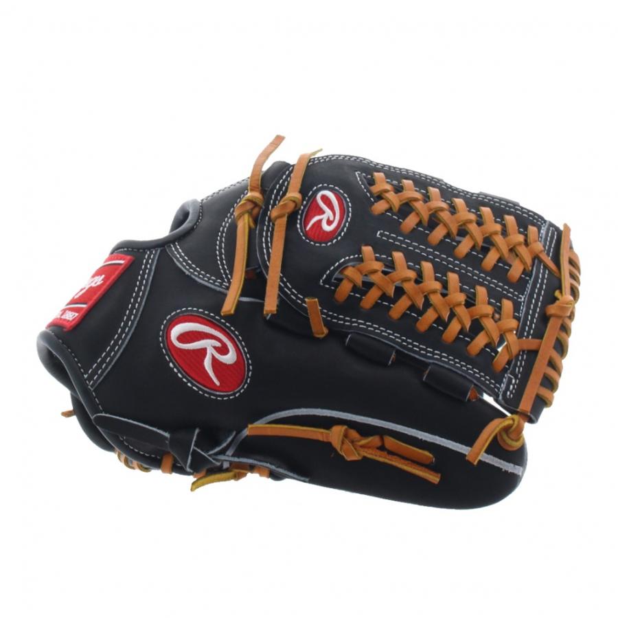 ローリングス 軟式 HOH THE RAWLINGS N55W-ブラック 軟式用 野球 ピッチャー用グラブ Rawlings｜alpen-group｜03