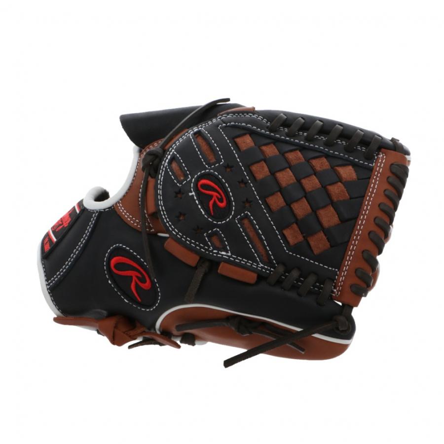 ローリングス 軟式 HOH MLB COLOR SYNC A15W-BR/ブラック 軟式用 野球 ピッチャー用グラブ Rawlings｜alpen-group｜03