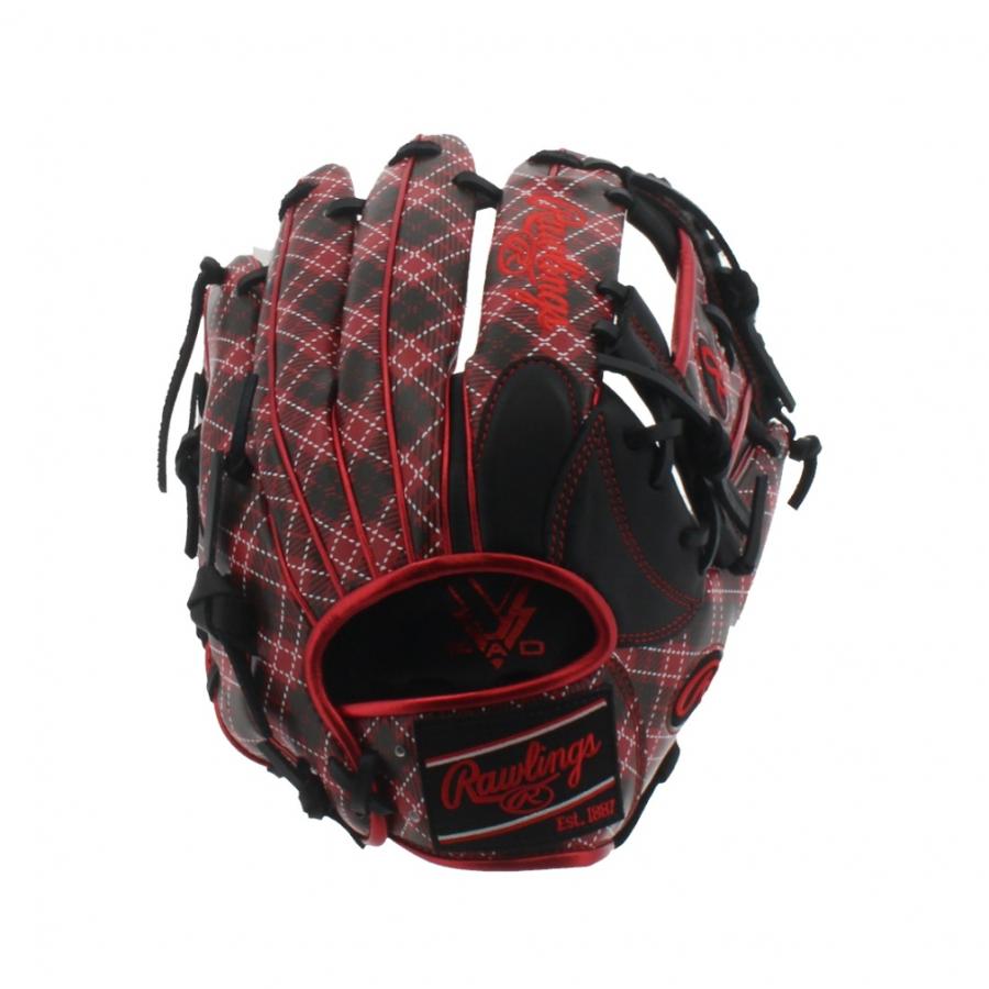 Rawlings（ローリングス） 軟式用 HYPER TECH GRAPHIC -Tartan Check- GR4FHTGN62 野球 内野 ...