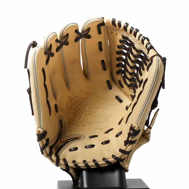 Mizuno Will Drive 軟式 ファーストミット グローブ　ベージュ MIZUNO（ミズノ） 軟式用WILL DRIVE BLUE投手向け サイズ11 左投用