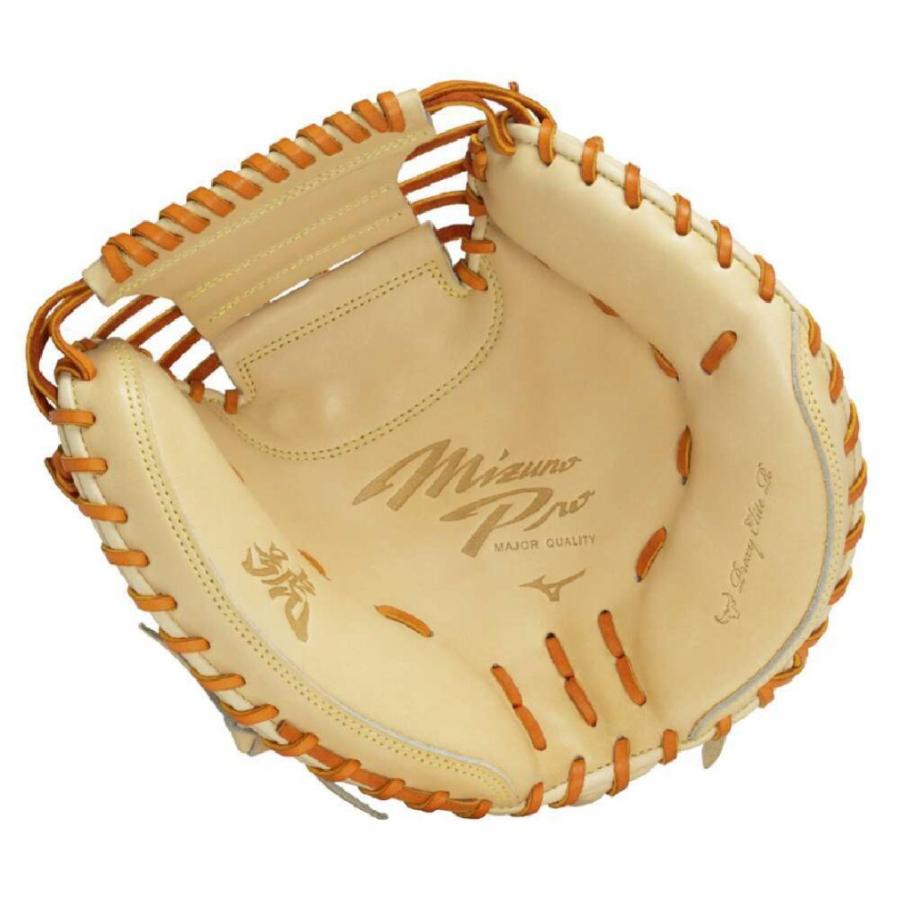 ミズノプロ　Mマーク　内野手用 ミズノ MIZUNO 硬式用ミズノプロ號SAKEBI 捕手用:M－R型