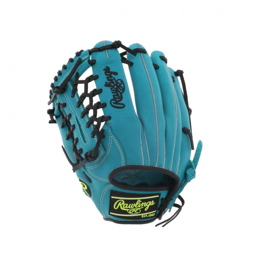 【未使用・左投用・ジュニア】Rawlings 軟式グローブ オールラウンド用　M Rawlings（ローリングス） ジュニア HYPER TECH R9 SERIES オール