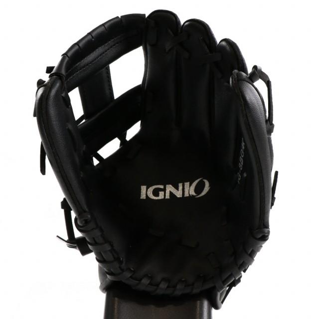 イグニオ ジュニア 少年用 引出物 軟式用 野球 Ignio Ig 8bg40bk グローブ 野手用 ブラック