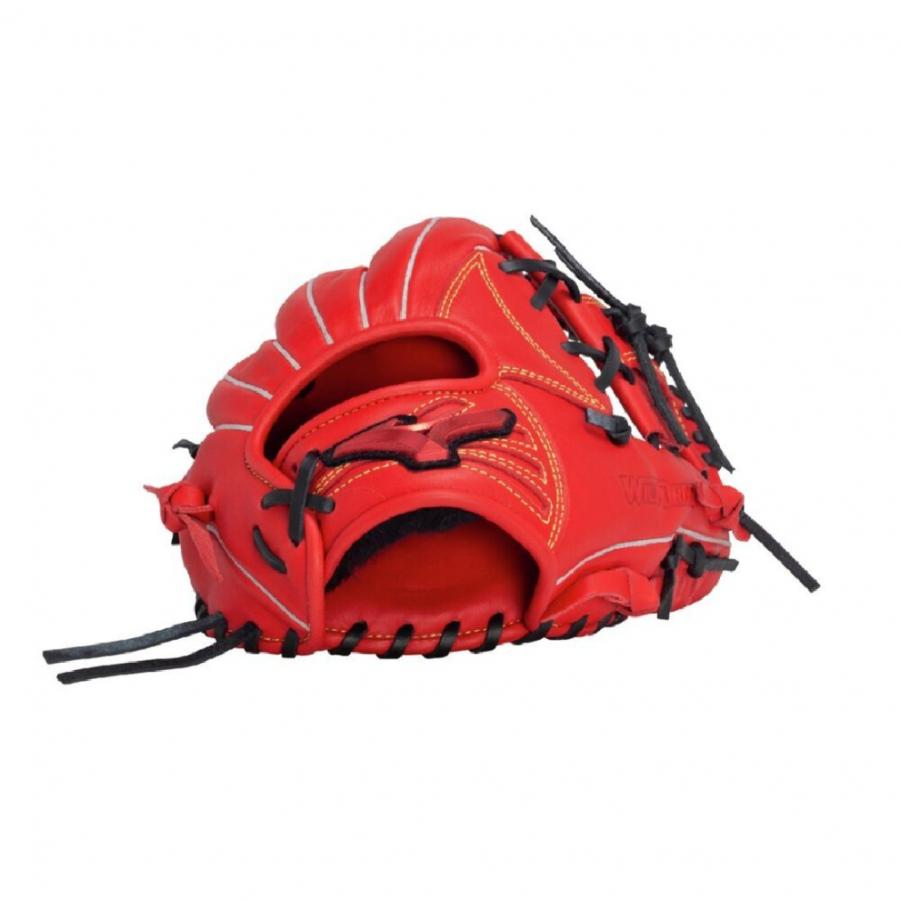 赤ビッグM MIZUNO 一般軟式ソフトボール兼用グローブ 内野手向 サイズ9？ 赤ビッグM MIZUNO 一般軟式ソフトボール兼用グローブ 内野手向 サイズ9