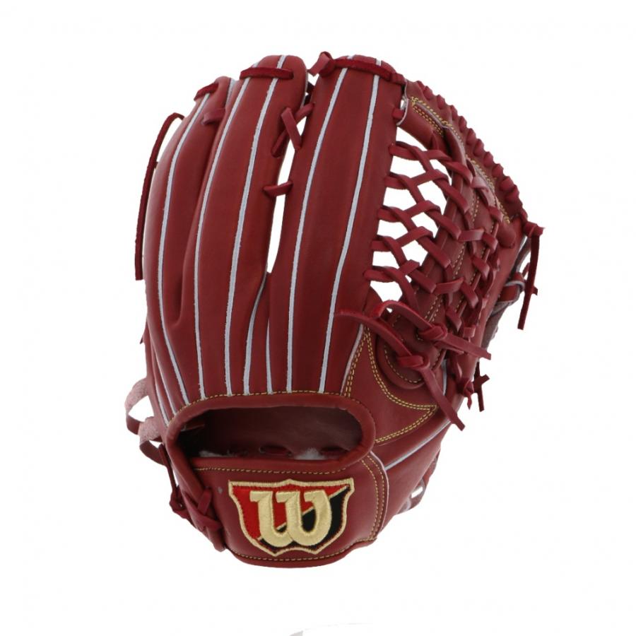 新品　野球　硬式　Wilson スタッフ　グローブ ワインレッド(ブリック) Wilson（ウイルソン） 硬式用 WILSON STAFF DUAL UT用 DU型 916F
