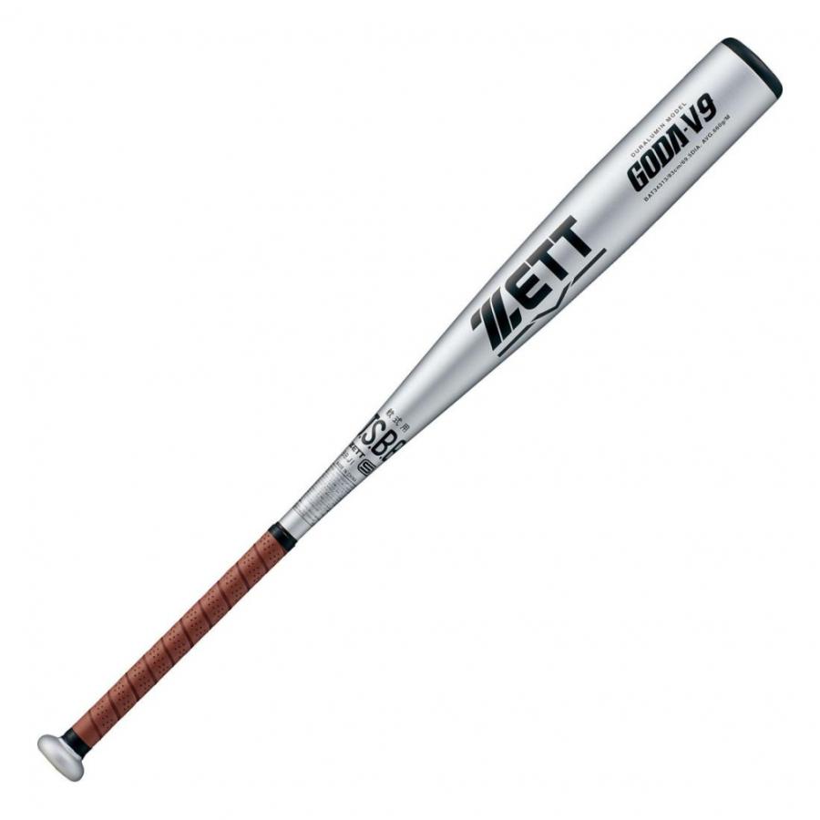 ゼット 一般軟式アルミバット GODA-V9 BAT34313 軟式用金属製バット 