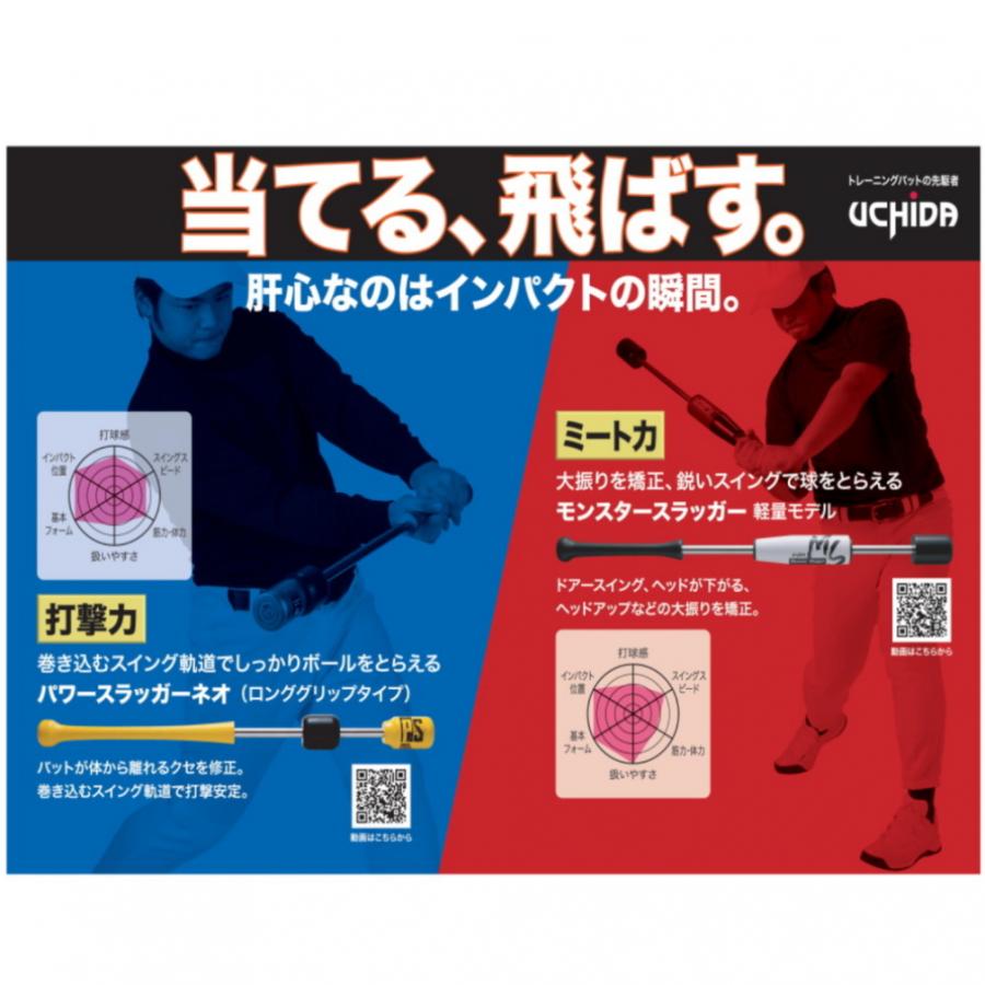 ウチダ モンスタースラッガー 軽量タイプ 67cm MS-67W 野球 ノック/トレーニングバット UCIDA|alpen-group|03