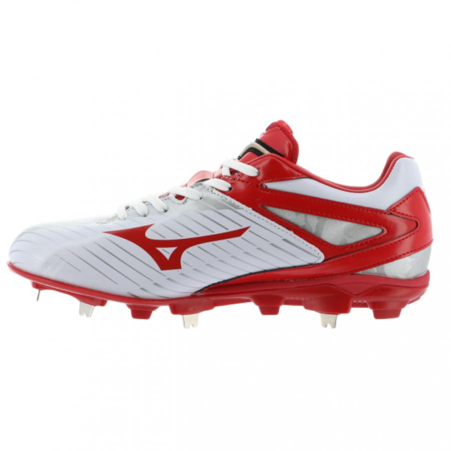 ミズノ GE キャンバー PS (11GM181262) 埋め込み式 野球 スパイクシューズ : ホワイト×レッド MIZUNO :8051102268:アルペングループヤフー店 - 通販 - Yahoo!ショッピング ミズノ GE キャンバー PS (11GM181262) 埋め込み式 野球 スパイクシューズ : ホワイト×レッド MIZUNO :8051102268:アルペングループヤフー店 - 通販 - Yahoo!ショッピング