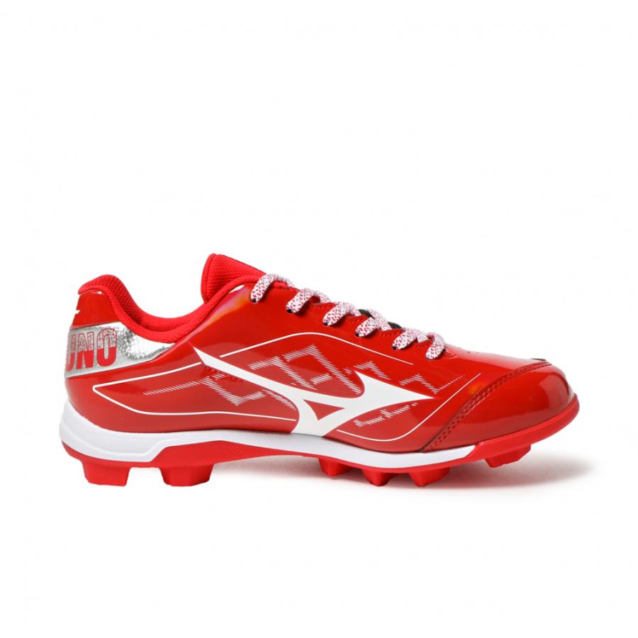 Mizuno Global Elite 赤 スパイク ミズノアルファ ELITE(サッカー／フットボール)|P1GA236264