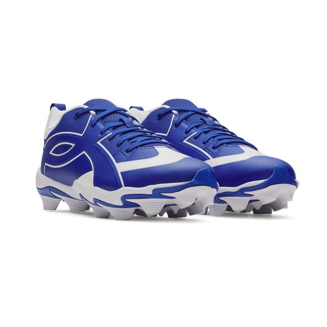 アンダーアーマー 28.5 スポットライト アメフト スパイク シューズ 青 靴 UNDER ARMOUR（アンダーアーマー） UAリードオフ アイコン ロー RM