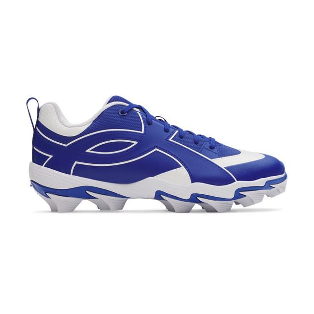 Under Armour 野球スパイク シューズ ホワイト/ブルー　27cm UNDER ARMOUR（アンダーアーマー） UAリードオフ アイコン ロー RM