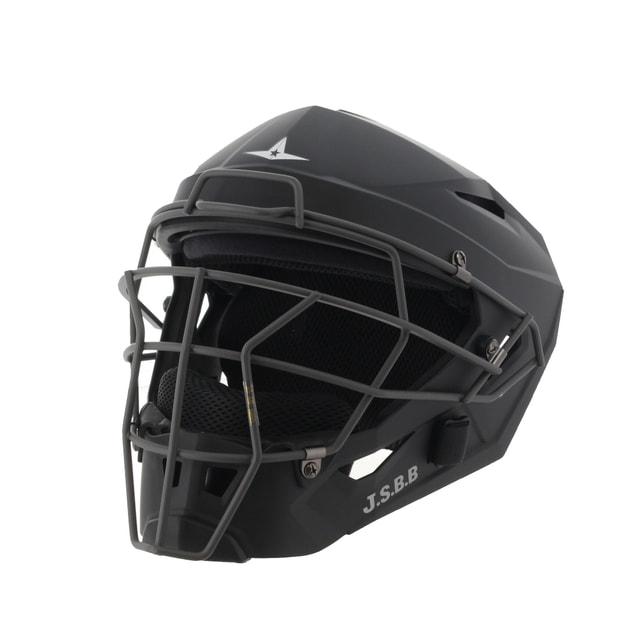 輸送機クルーヘルメット　マスク、ブーム マイク付き オールスター 日本初：SG対応 ヘルメット型マスク 硬式軟式兼用 MVP5ML