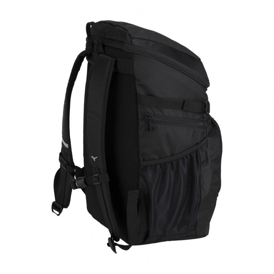 Mizuno 大容量 バックパック ブラック 33JD310209 MIZUNO ミズノ公式 チームバッグパック PCポケット付き 40L
