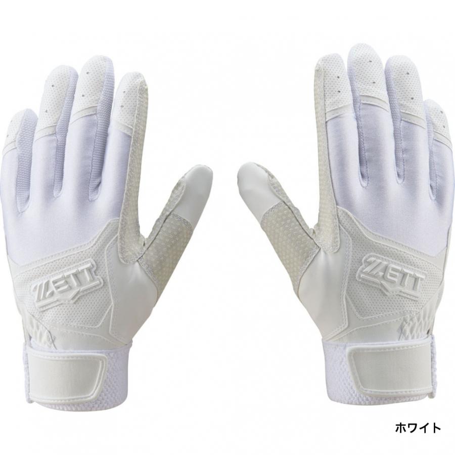 ゼット（ZETT） 野球 バッティング用手袋 グローブ 両手用 高校生対応