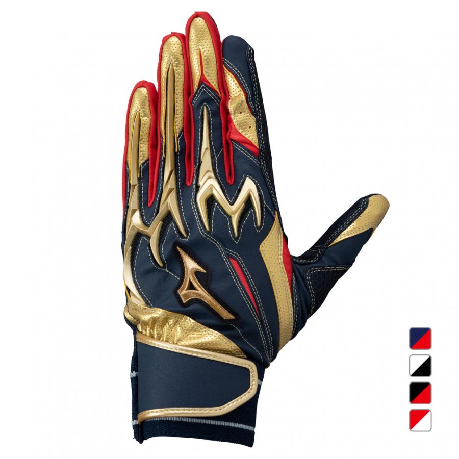ミズノ 野球 バッティンググローブ 両手 一般  シリコンパワーアークDI 1EJEA25014 MIZUNO MIZUNO（ミズノ） 野球 バッティング用手袋 シリコンパワーアークDI