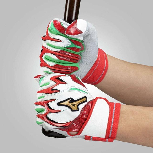 MIZUNO（ミズノ） 野球 バッティング用手袋 ミズノプロ シリコンパワー
