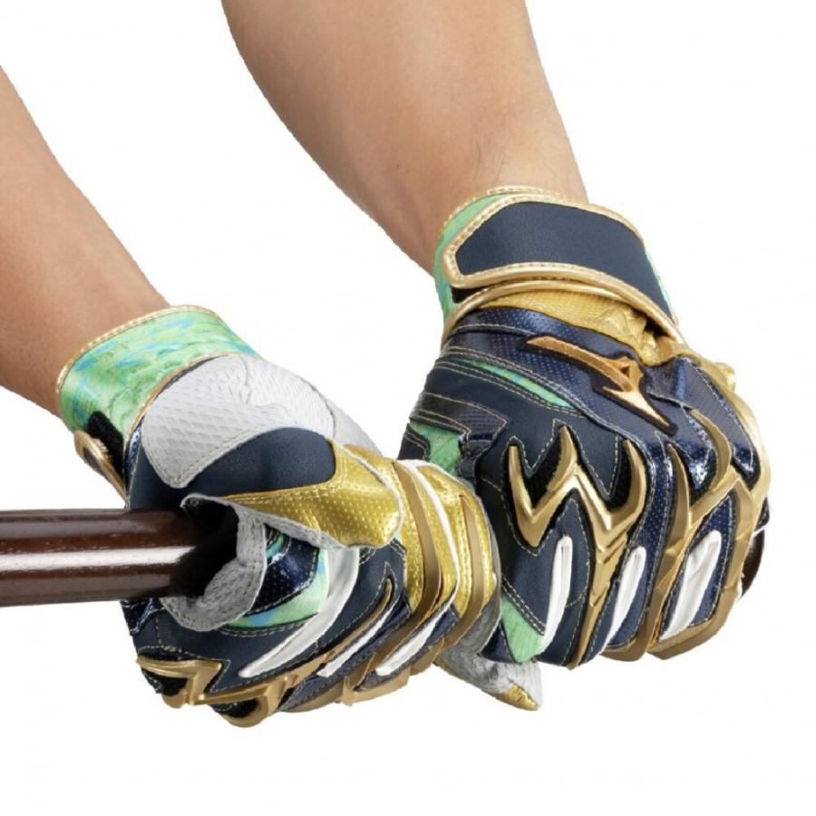 MIZUNO（ミズノ） 野球 バッティング用手袋 ミズノプロ シリコンパワー