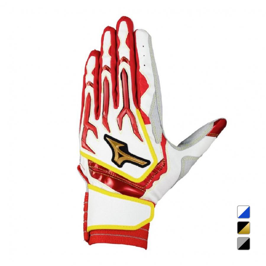 MIZUNO（ミズノ） 野球 バッティング用手袋 ミズノプロ シリコンパワー