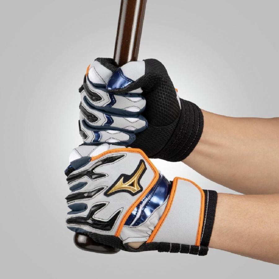 MIZUNO（ミズノ） 野球 バッティング用手袋 ミズノプロ シリコンパワー
