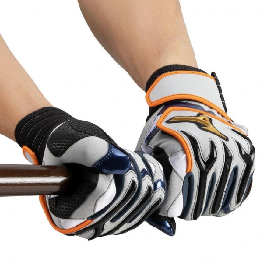 MIZUNO（ミズノ） 野球 バッティング用手袋 ミズノプロ シリコンパワー