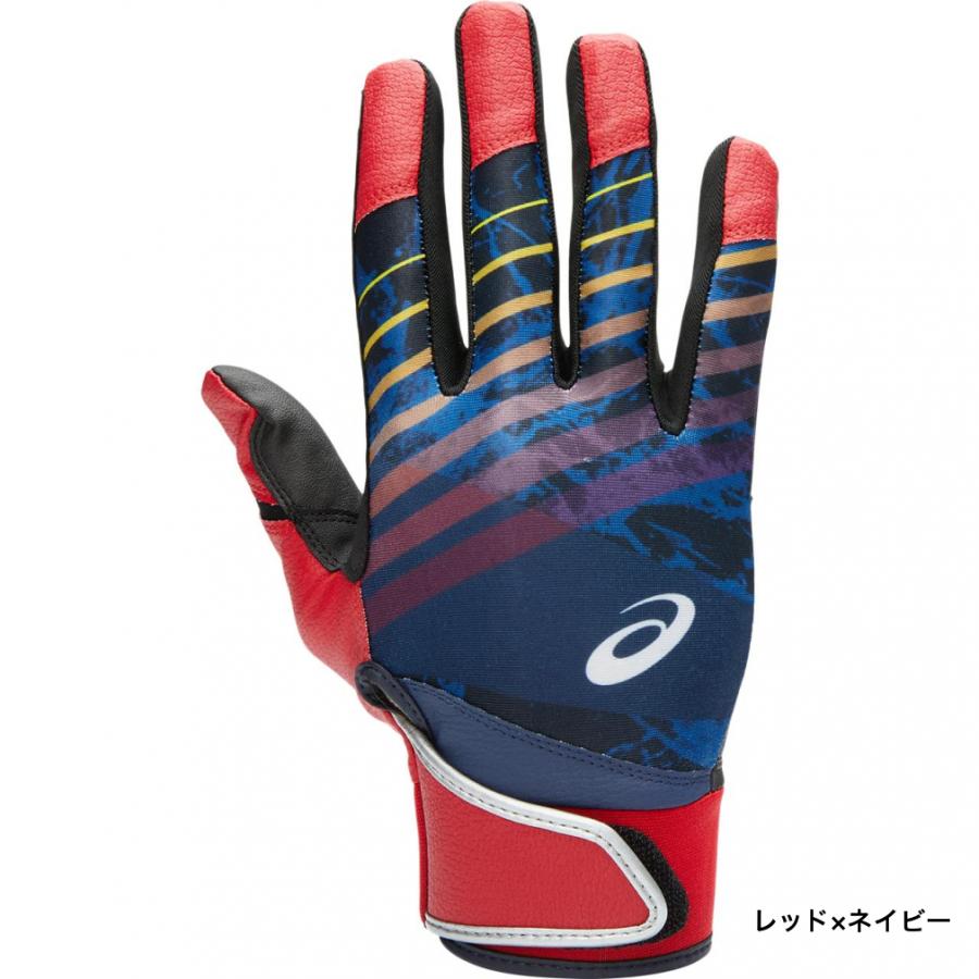 ASICS（アシックス） 野球 手袋 バッティンググローブ 3121A826 asics