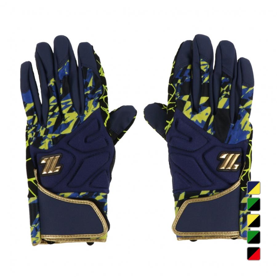 ゼット（ZETT） メンズ 野球 バッティング用手袋 GRAPHIC GLIP GLOVE