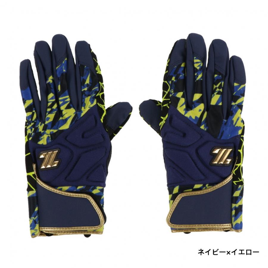 ゼット（ZETT） メンズ 野球 バッティング用手袋 GRAPHIC GLIP GLOVE