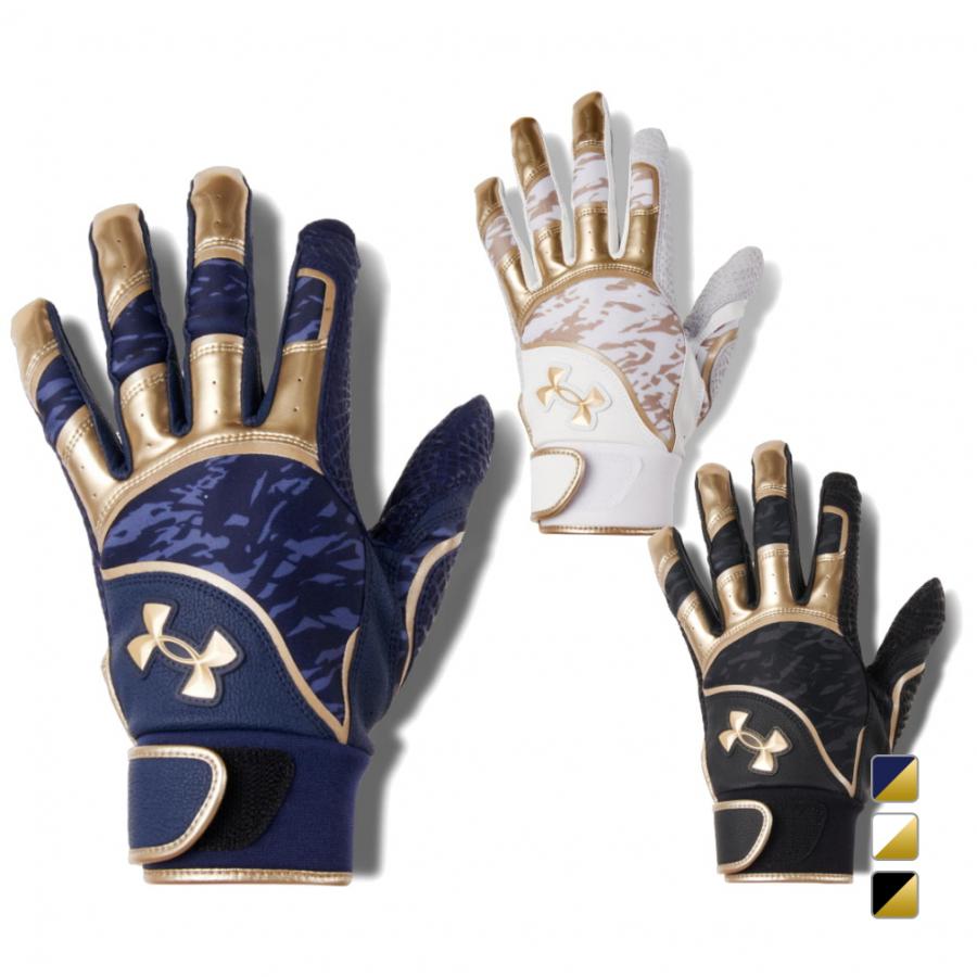 UNDER ARMOUR（アンダーアーマー） メンズ 野球 バッティング用手袋 