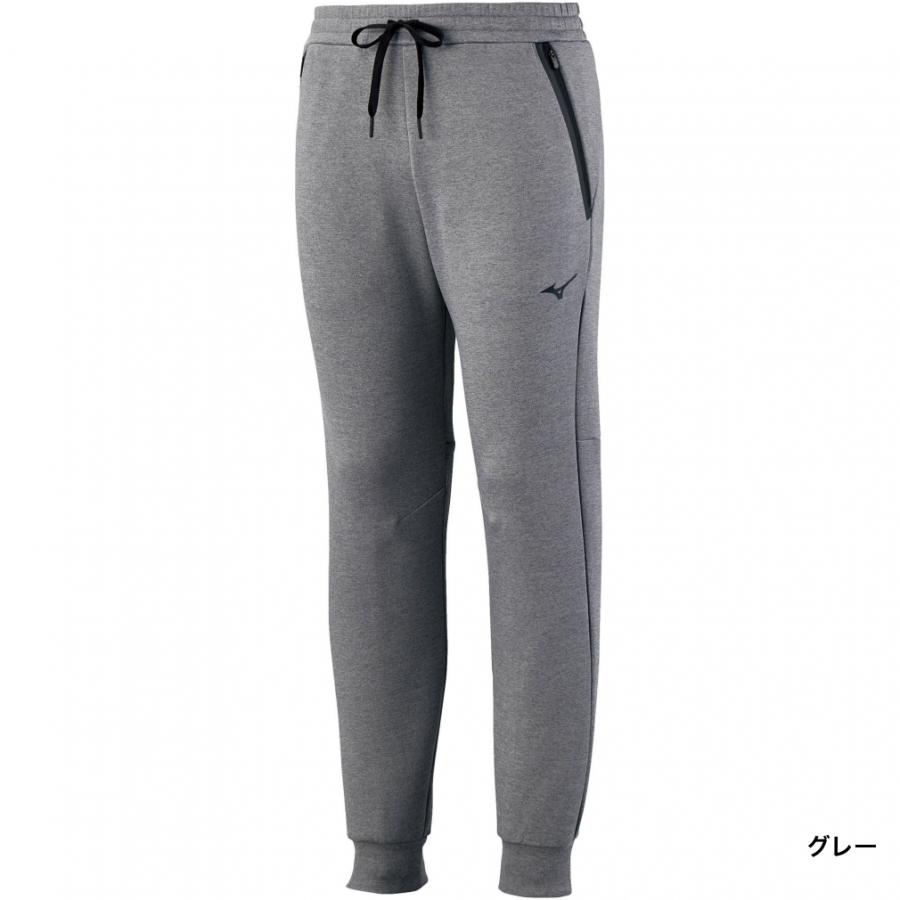ミズノ(MIZUNO) ストレッチスウェット ロングパンツ 32MD1553 メンズ 杢グレー Sサイズ MIZUNO（ミズノ） メンズ スウェットロングパンツ ストレッチ