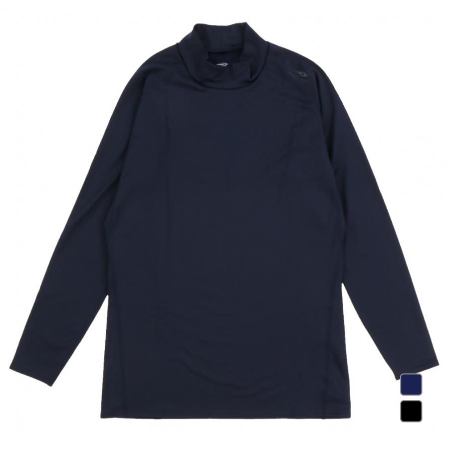 M アンダーシャツ 長袖 ネイビー 野球 ハイネック 薄手 ティゴラ ユーズド品 TIGORA（ティゴラ） メンズ 野球 長袖アンダーシャツ コンプハイネック