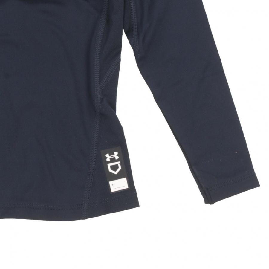 Under Armour 黒 長袖 SM/PCH ウォームアップウェア UNDER ARMOUR