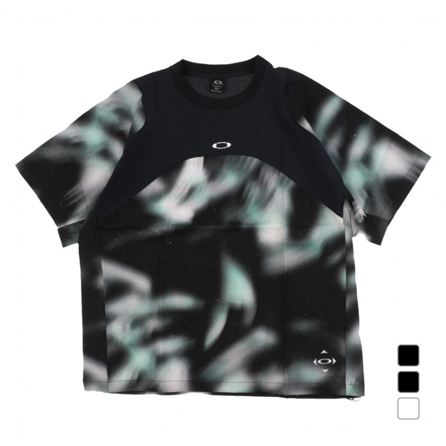 オークリー　黒　半袖トップス オークリー（OAKLEY）（メンズ）Enhance Qdevo 半袖Tシャツ 黒