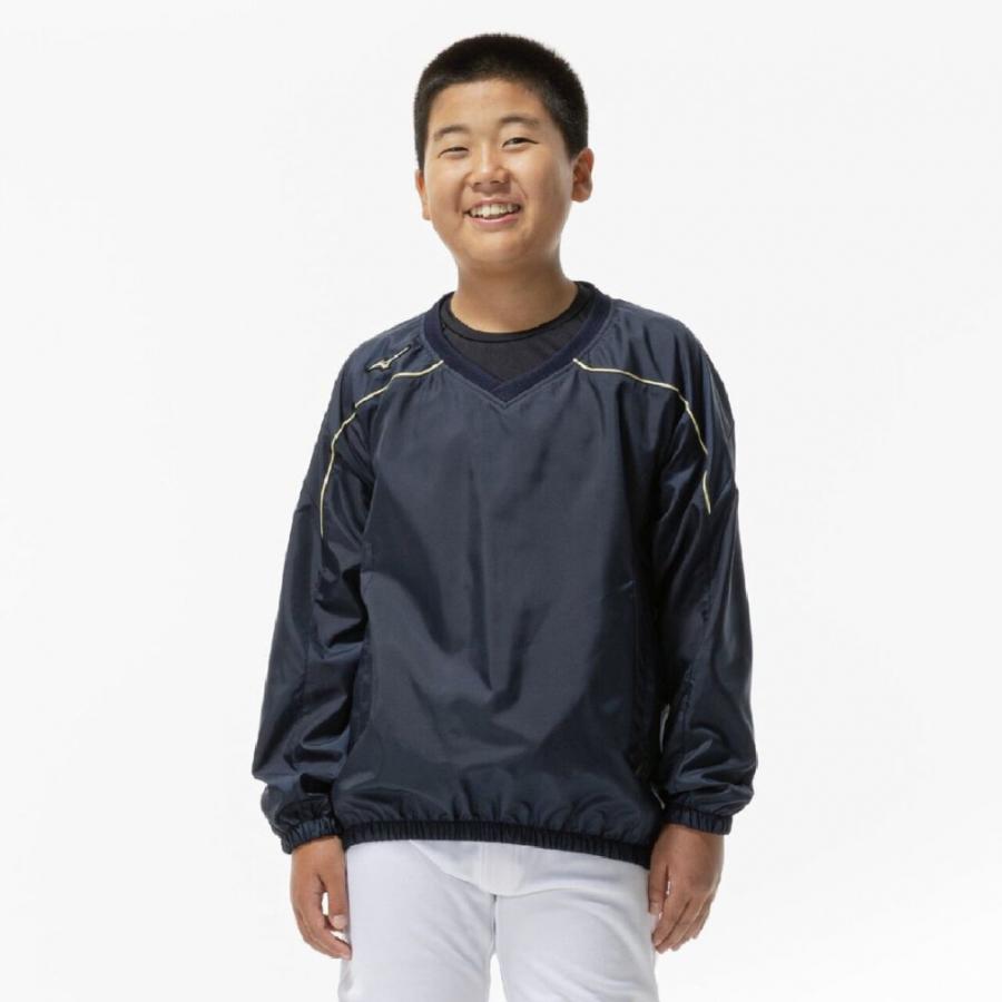 MIZUNO（ミズノ） ジュニア キッズ・子供 野球 長袖ウインドブレーカー
