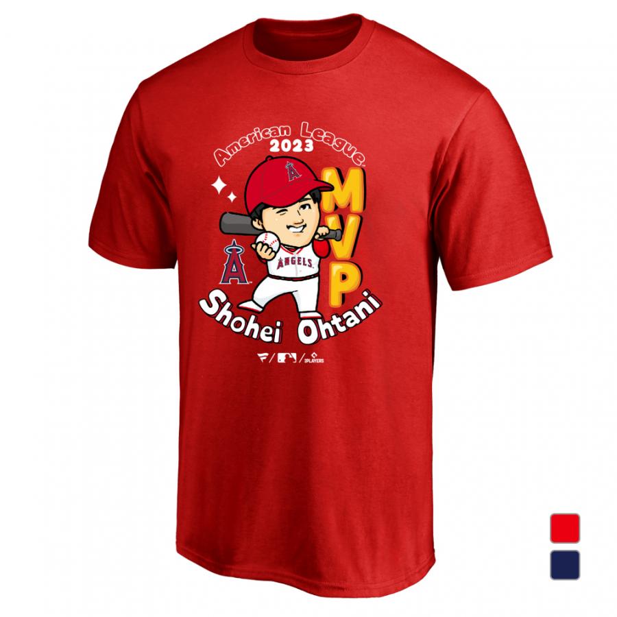 ファナティクス メンズ 野球 半袖Tシャツ エンゼルス大谷翔平選手 ア