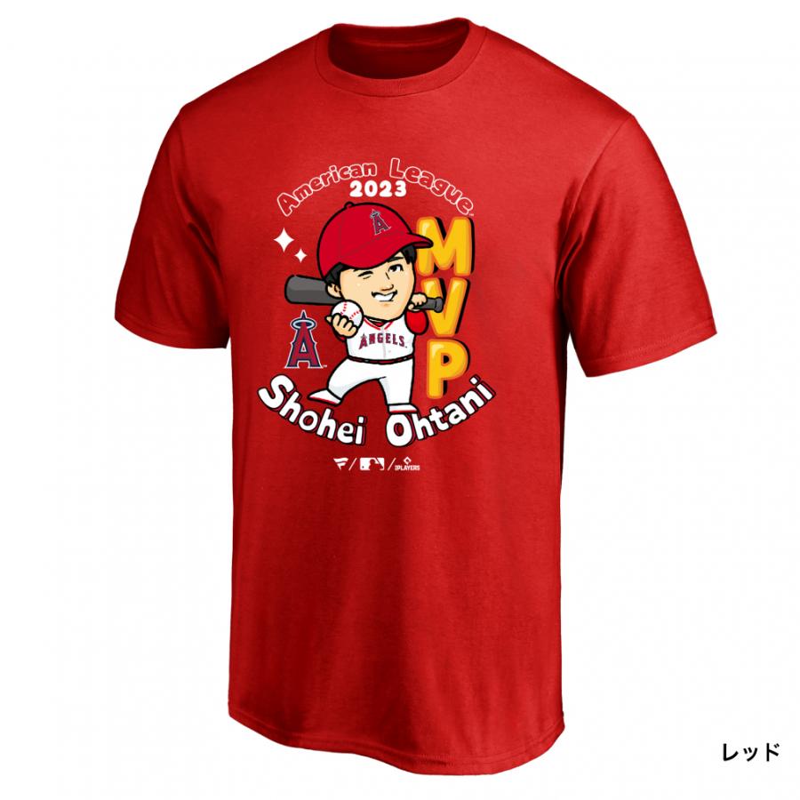ファナティクス メンズ 野球 半袖Tシャツ エンゼルス大谷翔平選手 ア