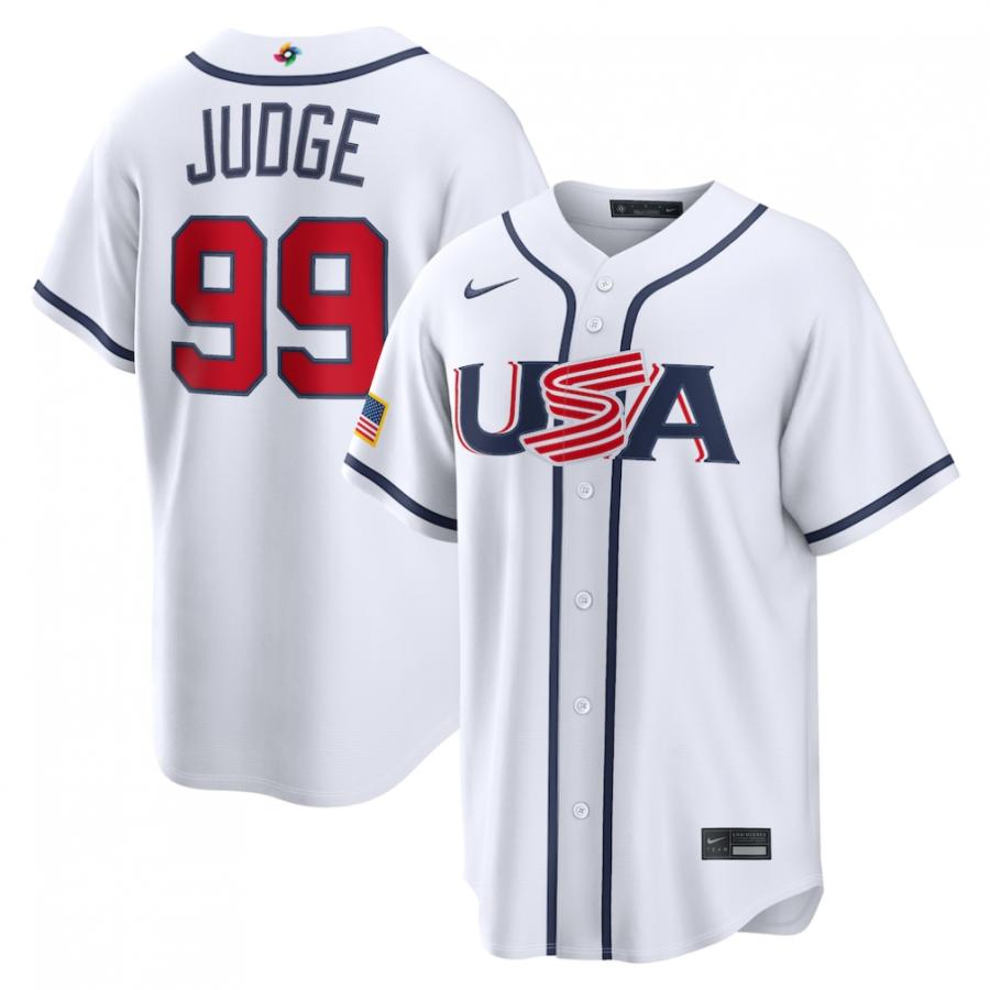 WBC アメリカ代表 ジャッジ ユニフォーム L 【※即完売品 ※正規品※】 NIKE（ナイキ） メンズ 野球 アーロン・ジャッジ USA アメリカ