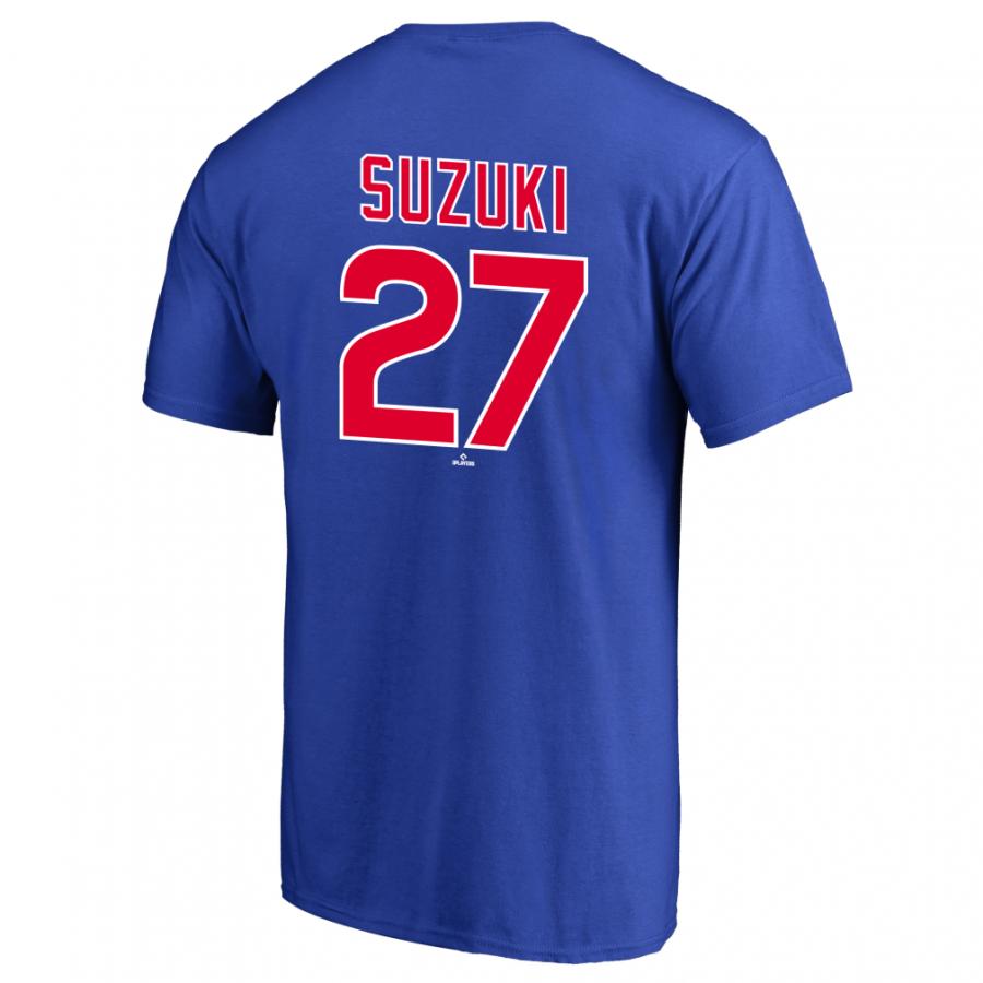 ファナティクス メンズ 野球 半袖Tシャツ カブス ネーム&ナンバーT