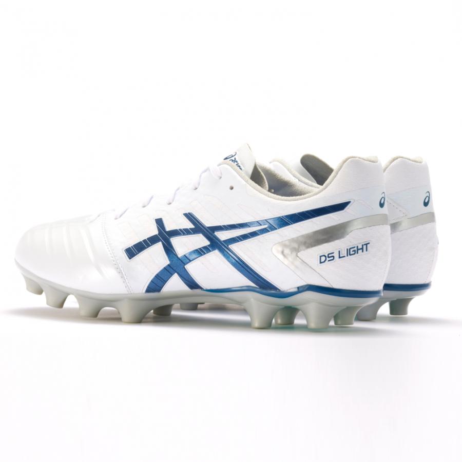 アシックス DS LIGHT WIDE ディーエス ライト ワイド 1103A080 メンズ サッカー スパイクシューズ 3E : ホワイト×ネイビー asics｜alpen-group｜04