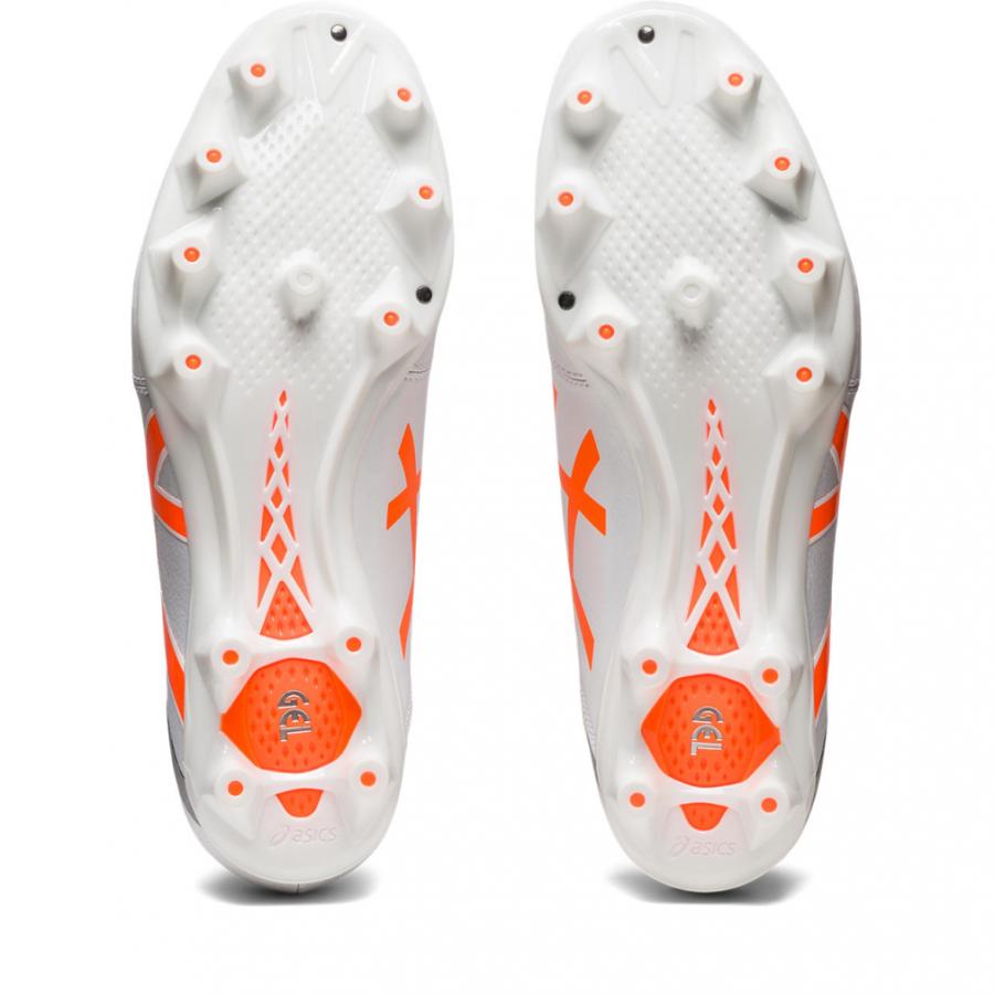 新品　asics DS LIGHT ワイド　スパイク　白　オレンジ　27.5 ASICS アシックス DS LIGHT ワイド(ホワイト×オレンジ) 1103A069