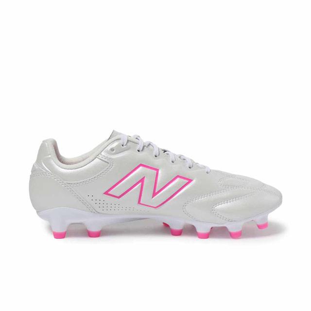 ニューバランス 442 Pro HG V3 442 プロ HG V3 U42H5TE サッカー スパイクシューズ 2E : ホワイト×ピンク New Balance_1