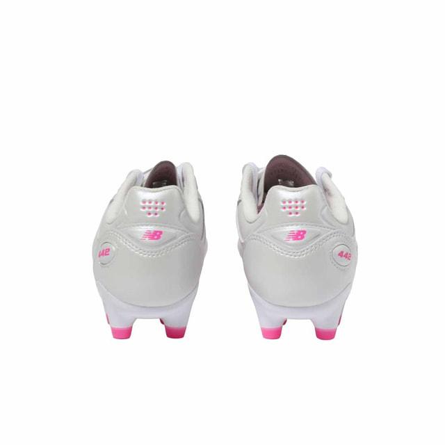 ニューバランス 442 Pro HG V3 442 プロ HG V3 U42H5TE サッカー スパイクシューズ 2E : ホワイト×ピンク New Balance_4
