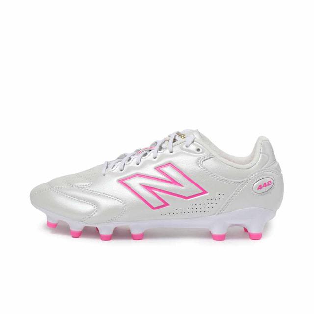 ニューバランス 442 Pro HG V3 442 プロ HG V3 U42H5TE サッカー スパイクシューズ 2E : ホワイト×ピンク New Balance_6