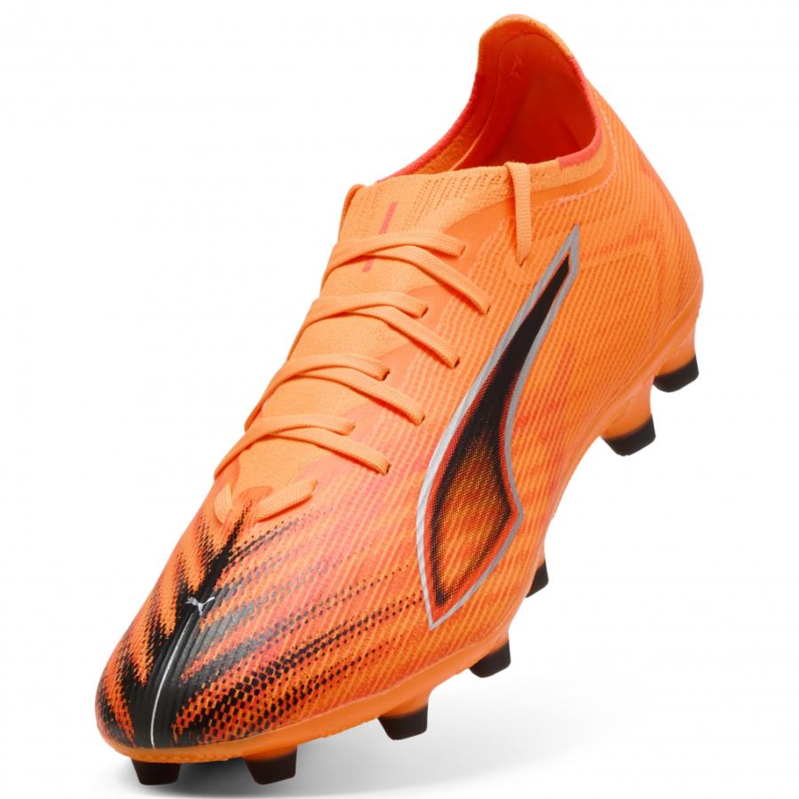 Puma スパイクシューズ オレンジ/イエロー 収納バッグ付き28cm Puma スパイクシューズ オレンジ/イエロー 収納バッグ付き28cm