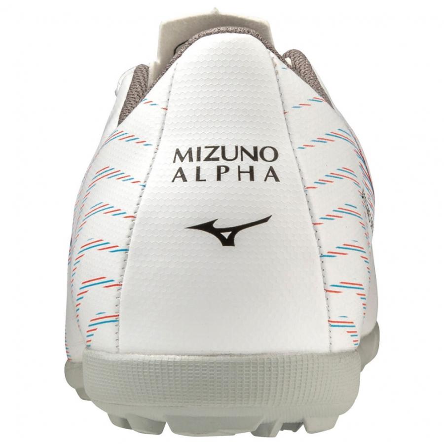 ミズノ α SELECT AS P1GD236509 メンズ サッカー トレーニングシューズ 3E : ホワイト×シルバー MIZUNO｜alpen-group｜04