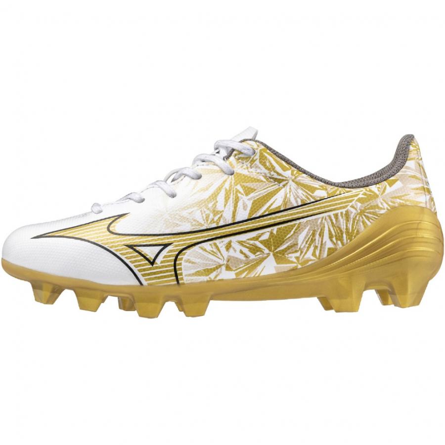 Mizuno Alpha サッカーシューズ ミズノ アルファ α25cmスパイク ミズノ（MIZUNO）（キッズ）ジュニアサッカースパイク 天然芝/土