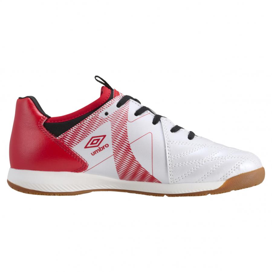 umbro PRO 5 フットサルシューズ レッド/ホワイト Umbro Pro 5 Futsal Shoe