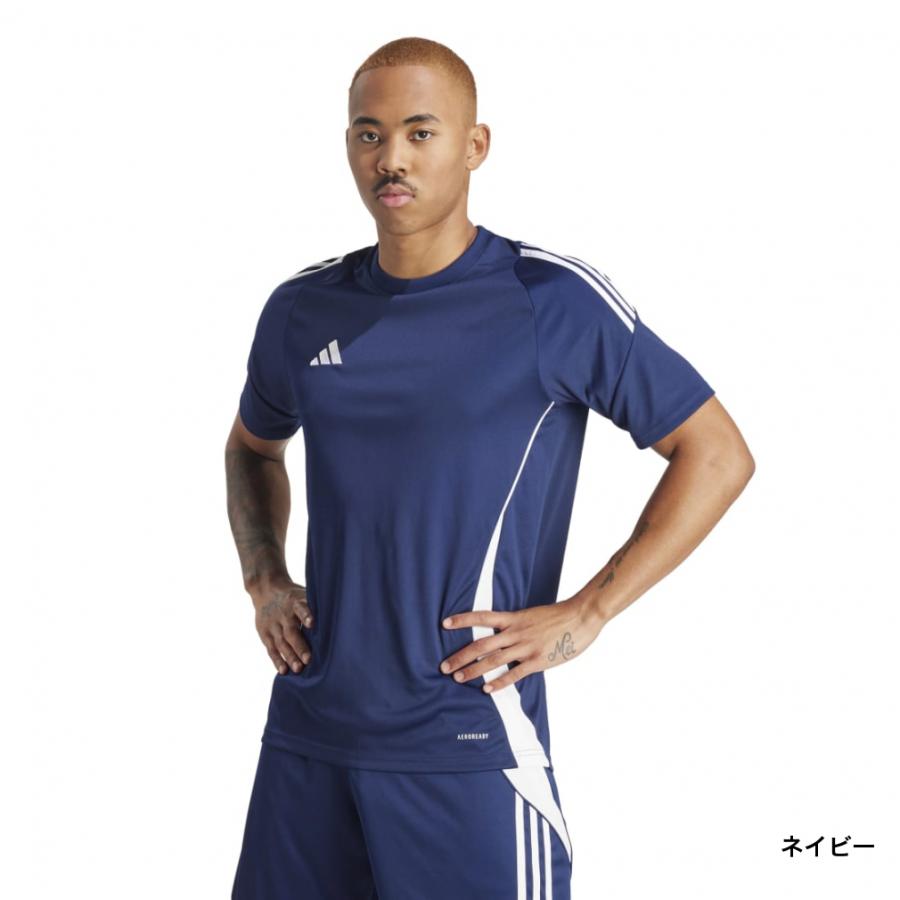 アディダス メンズ サッカー/フットサル 半袖シャツ ティロ 24 ジャージー HEJ10 adidas｜alpen-group｜03