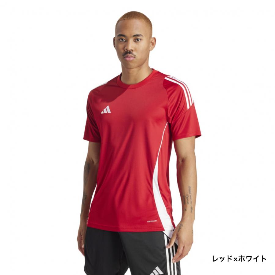 アディダス メンズ サッカー/フットサル 半袖シャツ ティロ 24 ジャージー HEJ10 adidas｜alpen-group｜06